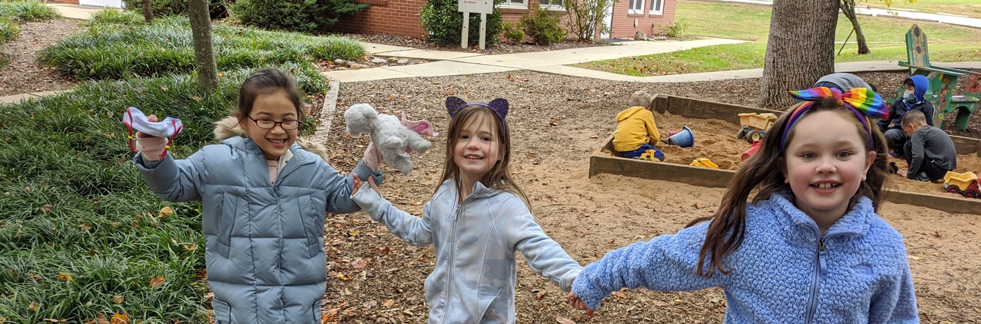 LS RB friends on playground